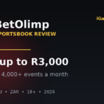 Betolimp Sportsbook Review 2026: 30+ Sports, 100% up to R3,000