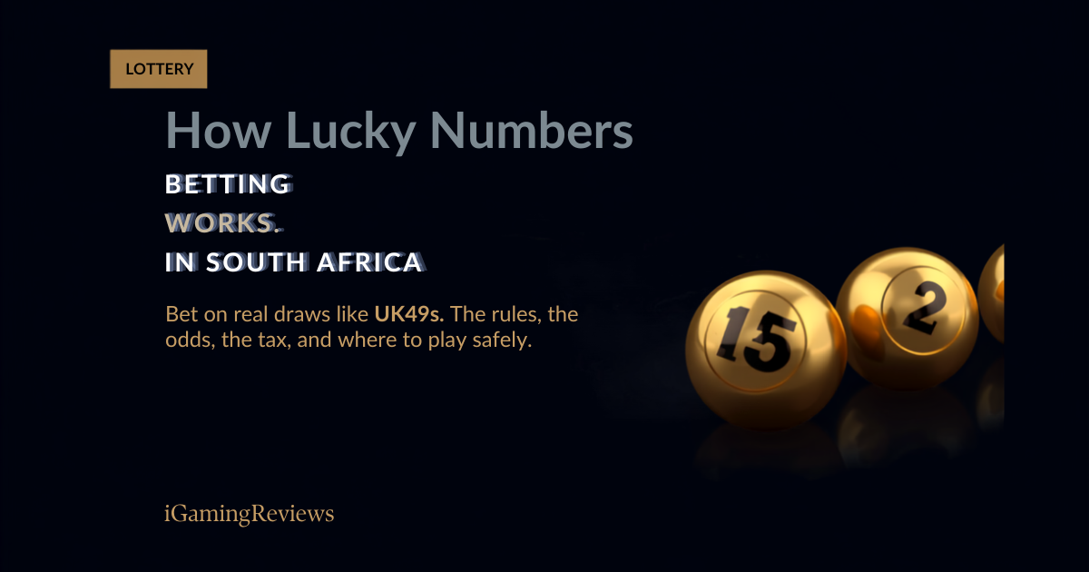 How Does Lucky Numbers Betting Work in South Africa?